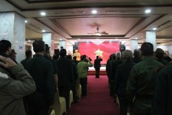 Ra mắt Ban liên lạc Cựu Quân tình nguyện Lào Campuchia phường Trường Vinh