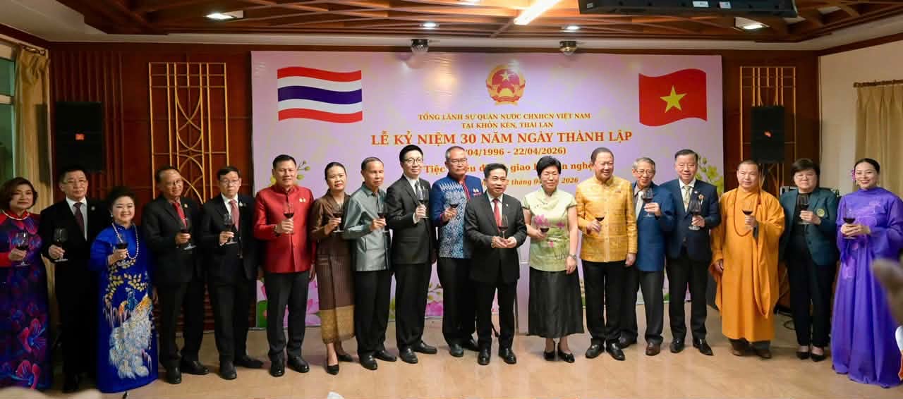 Tổng Lãnh sự quán Việt Nam tại Khonkaen kỉ niệm 30 năm ngay thành lập