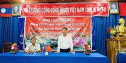 Kiều bào tại Lào nhiều hoạt động hướng về kỉ niệm 134 năm ngày sinh Chủ tịch Hồ Chí Minh