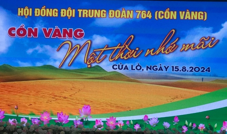 Cồn Vàng trong kí ức người lính